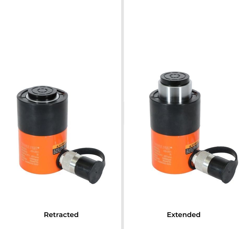 25T Single Acting Ram - 26mm Stroke