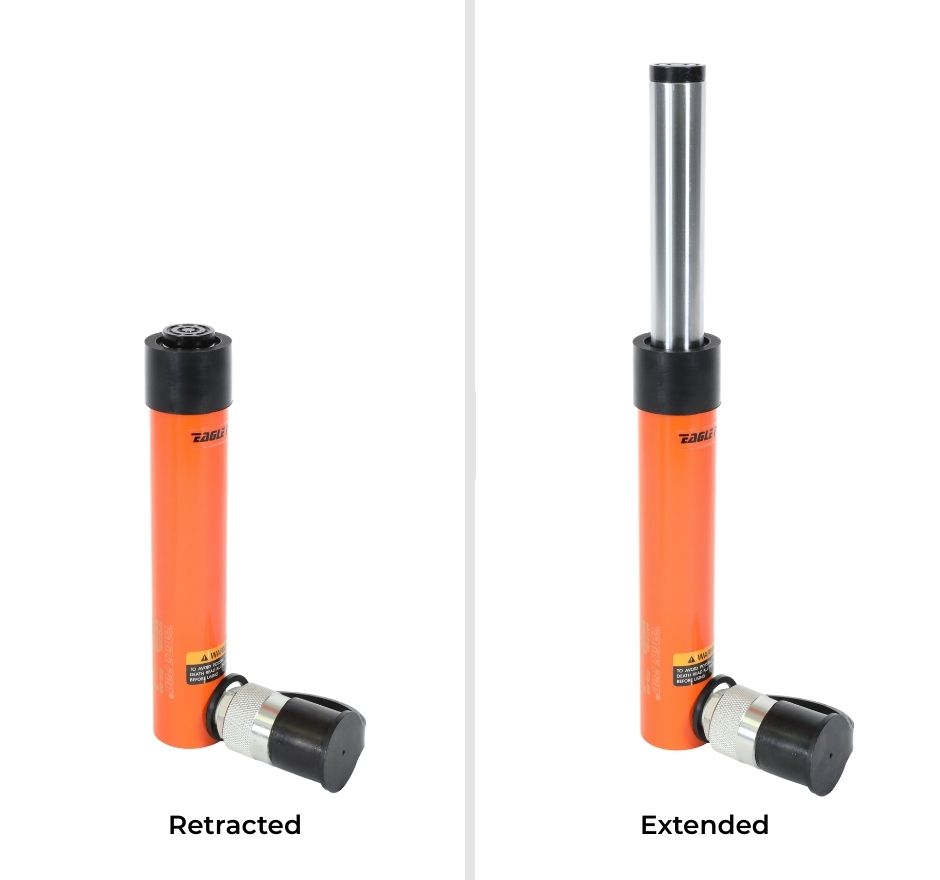 5T Single Acting Ram - 127mm Stroke