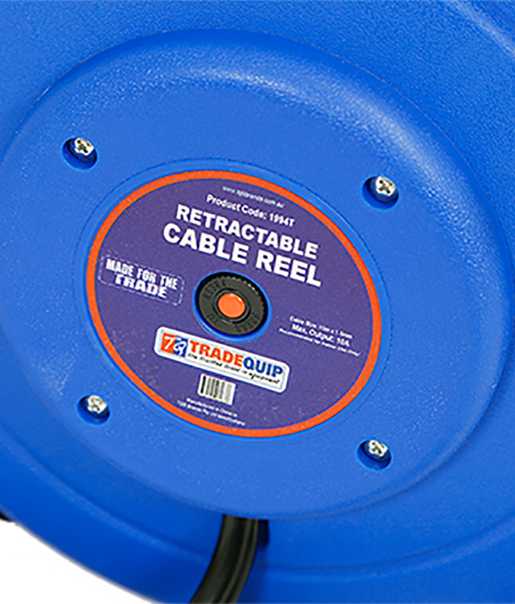 CordTech 15m Retractable Cable Reel With Lock-On Socket - Bunnings Australia